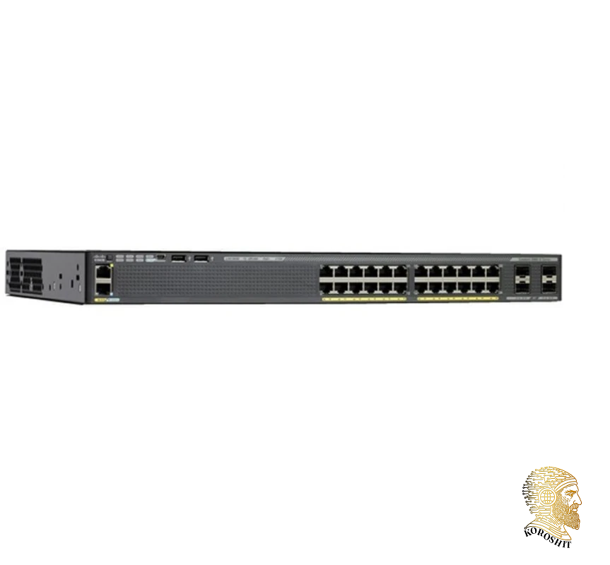 سوییچ 24 پورت سیسکو مدل WS-C2960X-24TD-L