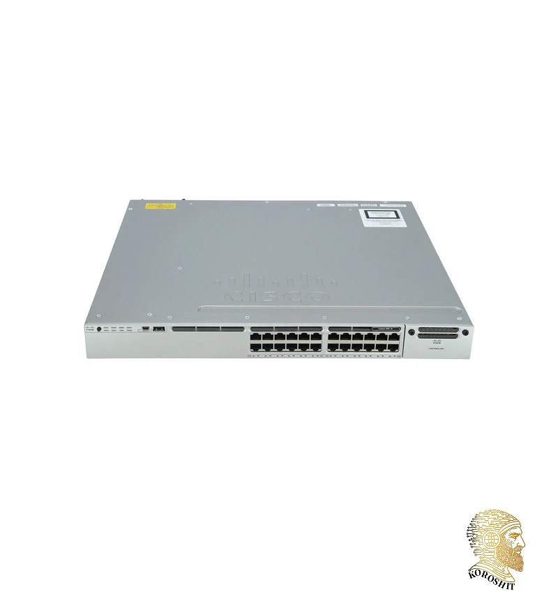 سوئیچ شبکه 24 پورت سیسکو مدل WS-C3850-24T-S