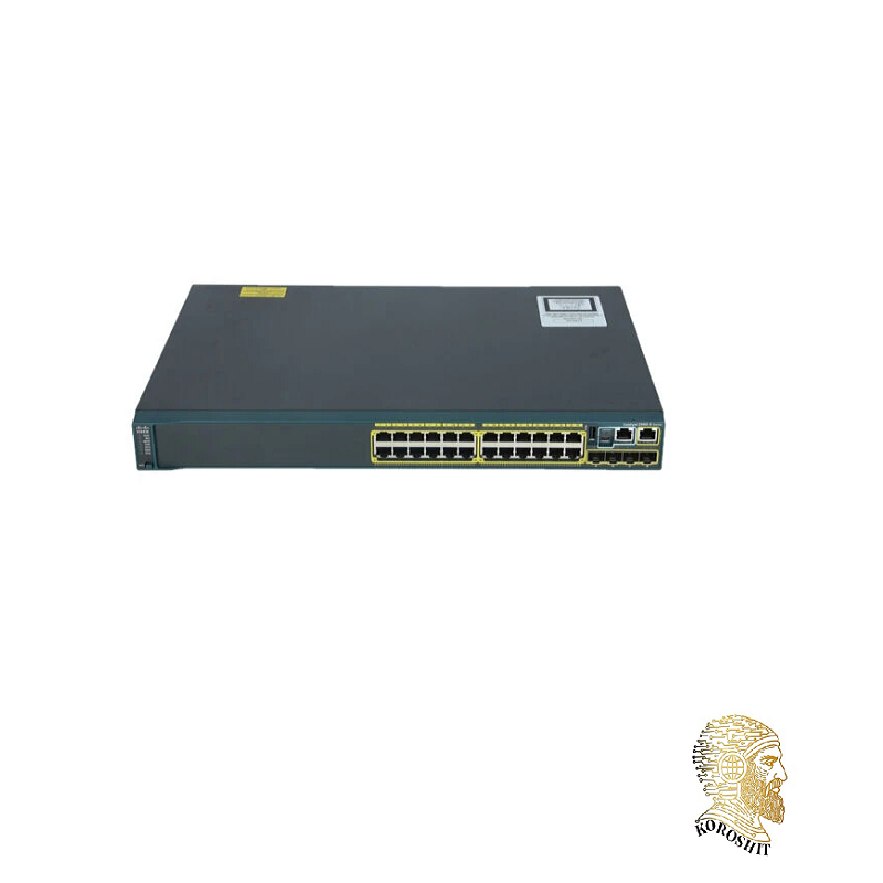 سوئیچ شبکه PoE سیسکو 24 پورت WS-C2960S-24PD-L