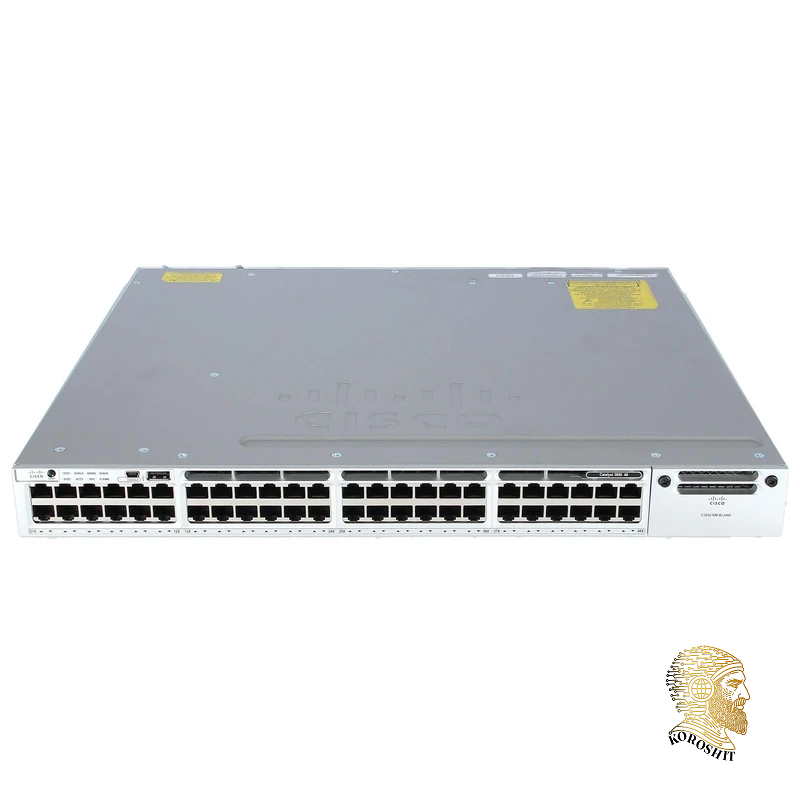 سوئیچ شبکه 48 پورت سیسکو مدل WS-C3850-48T-S