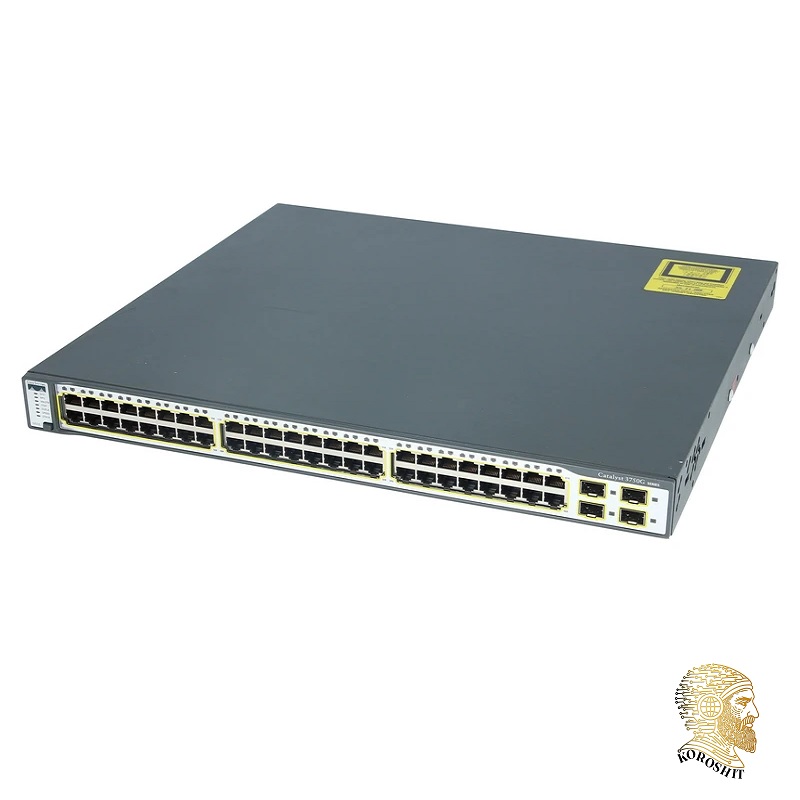 سوئیچ 48 پورت سیسکو مدل WS-C3750G-48TS-S