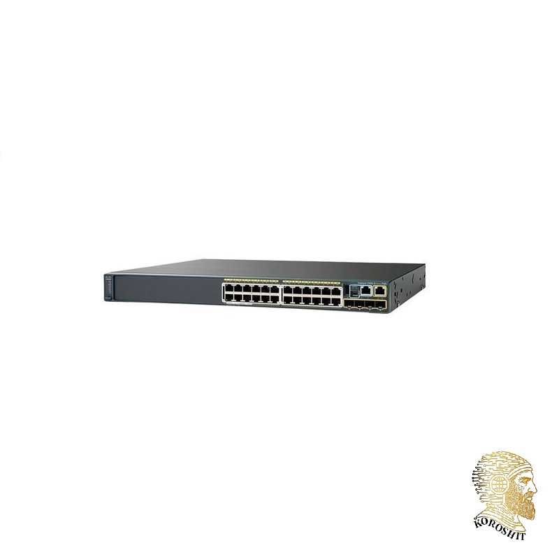 سوییچ 24 پورت POE سیسکو مدل WS-C2960S-24PS-L